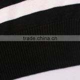 Knitted Mens Black Striped Sweaters thumbnail-5