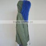 Myfur Customized Lamb Fur Hooded and Lined Winter Parka Jackets for Adults thumbnail-3