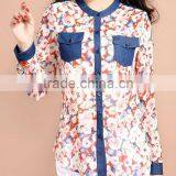 Fashion Chiffon Top Trade, Fashion Women Clothing Dropship thumbnail-1