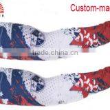 No MOQ Professional Custom Compression Outdoor Sport Protective Arm Sleeves Flags thumbnail-1