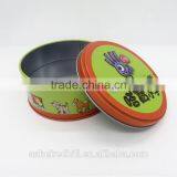 Chinese Factory New Design Printing Round Tin Box thumbnail-3