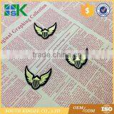 Air Force Pilot Wings Embroidery Patch Badge Gold Iron On Appliques thumbnail-2