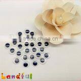 10mm Glue Back Black Safety Wiggle Eyes Craft Plush Toy Googly Moving Eyes thumbnail-5