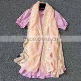 2017 Best Selling Floral Pattern Embroidery Scarf Cotton Muslim Hijab Scarf thumbnail-6