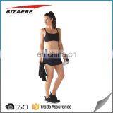 China Supplier Comfortable Yoga Shorts Women Mini Yoga Shorts With Side Tie thumbnail-2