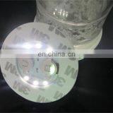 60*3mm Good Qualiy Led Bottle Mats Led Bottle Sticker Coaster thumbnail-1