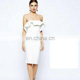 Amigo 2017 Ladies Strapless Bandage Evening Dress Tube Dresses thumbnail-2