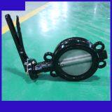 Steel Lever Wafer CI Body Butterfly Valve Coating Proof Corrosion Paint thumbnail-1