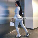 Women Fitness Yoga Jumpsuit Ladies Bodycon Long Yoga Jumpsuit Women Fitness Wear With Zipper Sportswear Jumpsuit thumbnail-4