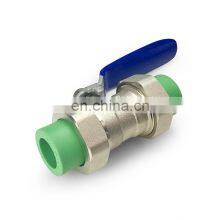 NSF372 WRAS Watermark UL FM Arrpoved Brass 25*25 PVC Ball Valve thumbnail-4