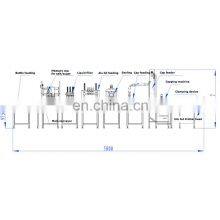 Plastic Bottle Filling Sealing Capping Packaging Line