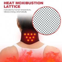 Tourmaline Heating Neck Support Heating Magnetic Neck Support Wrap Tourmaline Neck thumbnail-5