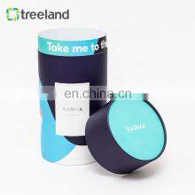 Custom Rigid Pillow Round Kraft Paper Tube Packaging thumbnail-1