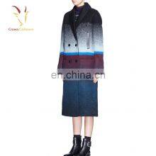 Women Casual Long Sleeves Woolen Coat Plus Size Cashmere Coat thumbnail-1