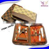 10pcs Zipper Bag American Manicure Set