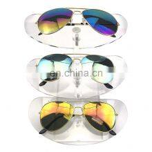 Новый стиль трехслойный прозрачный акриловый стенд для очков с солнцезащитными линзами, стойка для выставки солнцезащитных очков