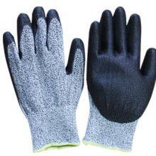 HPPE Fiberglass Liner PU Coated Level 3 Cut Resistant Gloves Bagloves thumbnail-1