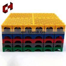 50Mm Black Temporary Pp Flat Textured Car Wash Vent Grilles Interlocking Floor Mats Plastic Garage Flooring With Logo thumbnail-5