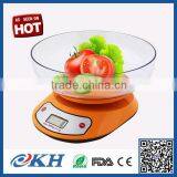 KH Free Design Cute Kitchen Scale With Bowl