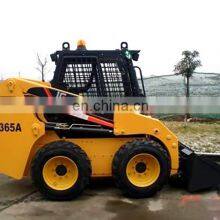2022 Evangel 60HP Diesel Quad 4X4 Mini Skid Steer Loader Made In China 375B thumbnail-4