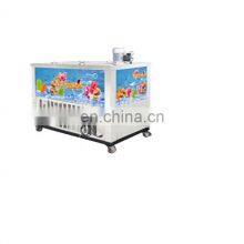 MS 2 Molds Ice Lolly Popsicle Making Machine Stainless Steel Gelato Ice Cream Popsicle Machine