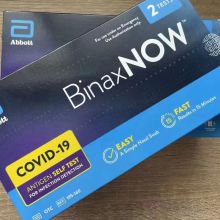 BinaxNOW COVID-19 Antigen Self Test, COVID Test With 15-Minute Results Without Sending to a Lab, Easy to Use at Home, FDA Emergency Use Authorization
