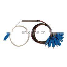 1x8 Plc Splitter SC/UPC Splitter Rmini Fiber Optic Plc Splitter