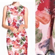 Flower Digital Print Viscose Chiffon Fabric Sublimation Printing Fabric thumbnail-3