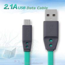 3.3ft/1m High Quality Flat Micro Usb Fast Charging Data Cable Sync Charger for Vivo Oppo Android Phone thumbnail-5