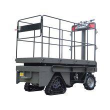 Triangular Caterpillar Work Platform Height for Greenhouse thumbnail-3