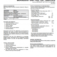 BERGQUIST GPVOUS GAP PAD VO Ultra Soft GAP PAD TGP 1000VOUS thumbnail-3