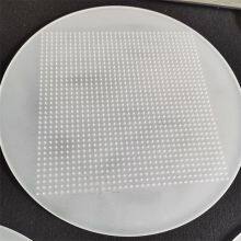 High Quality Custom Transparent Quartz Plate Quartz Disc With 0.1mm Holes thumbnail-2
