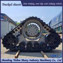 Harvester Modified With Half Chain Rail for Anti Slip and Anti Sinking thumbnail-4