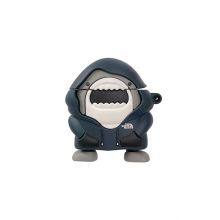 3D Design Hoodie Shark Earphone Cover Silicone Soft Shell for AirPods Pro/1/2/3 Wireless Headphone Protection Case thumbnail-5