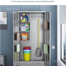 HN-PR06 Gym Metal Tool Storage Cabinet, Reinforced Cold Rolled Steel, Impact-Resistant Utility Locker With Multiple S-Hooks- HENGNA Factory Custom thumbnail-3