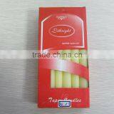 Paraffin Wax Material and Taper Type White Candle thumbnail-6