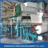 2400mm High Grade Toilet Tissue Paper Roll Making Machine For Small Business thumbnail-1