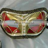 Beauty Ladies Crystal and Rhinestone Pageant Party Mask With Black Lace Party Masks With Lights thumbnail-2