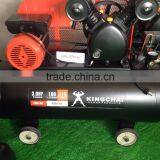 KINGCHAI Factory W Type 3 Cylinder Gasoline And Electric Air Compressor 200L 300L Hot Sale