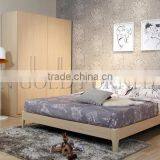 Latest Double Bed Designs Wooden Bed Picture(SZ-BT008) thumbnail-2