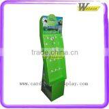 Supermarket Promotion Trinket Paperboard Hook Display Stand