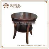 Antique Rustic Walnut Reproduction Furniture Birch Wood Coffee Table thumbnail-1