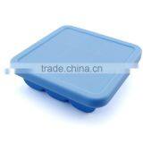 Silicone Ice Tray, Ice Cube Tray, Ice Cube Maker, Silicone Baby Food Container With Lid thumbnail-4