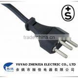Three Pin Plug Power Cord for Switzerland thumbnail-1