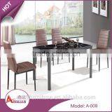 Foshan Imported Custom Sizes Cheap Price Rustic Dinner Table Set no Scratch 4 Seater Wood Dining Table Quality Choice thumbnail-6