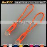 Pvc Orange Zipper Slider for Men's Bag