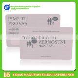 High Quality Promotion Plastic Cards With Custom qr Code