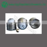 Solder free Nickel steel brass E27 lamp cap