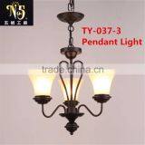 2016 New Design American Style Led Iron Pendant Light For Indoor Decoration With Factory With Flower Patern thumbnail-4