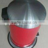 8L Foot Pedal Trash Bin, Colorful Stainless Steel Waste Bins thumbnail-3